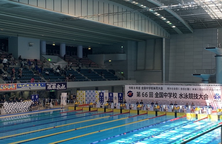 全国中学校水泳競技大会 in 広島｜広島市中区のパーソナルトレーニングジム＆鍼灸院